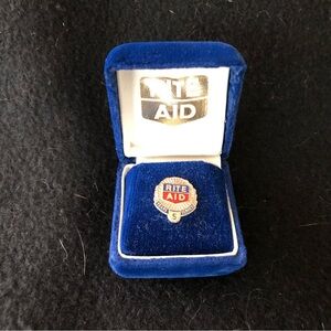 Rite Aid Pharmacy 5 Year Service Pin with Box